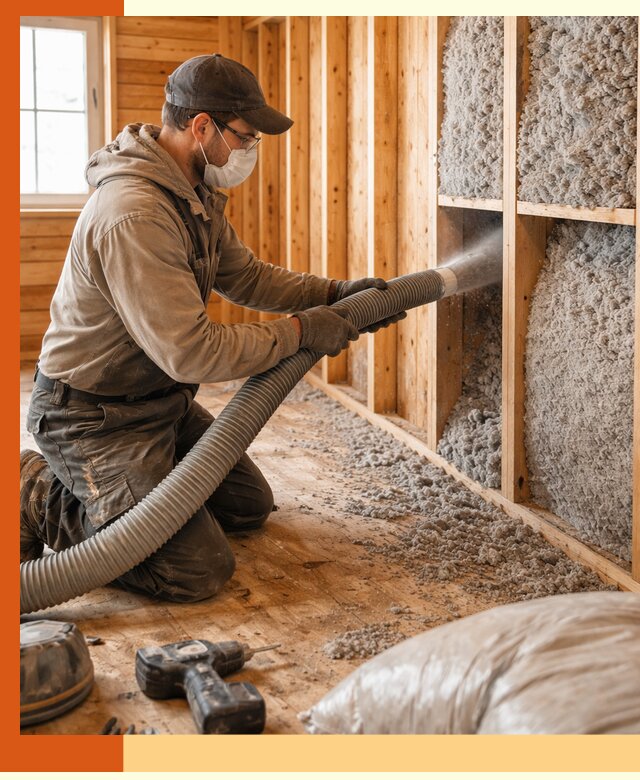 Утепление дачного дома эковатой в ессентуках — быстро и надёжно