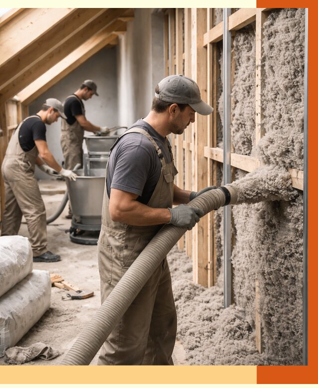 Утепление таунхауса эковатой в ессентуках от 2243 руб./м² — монтаж и задувка | ТепломастерСсн