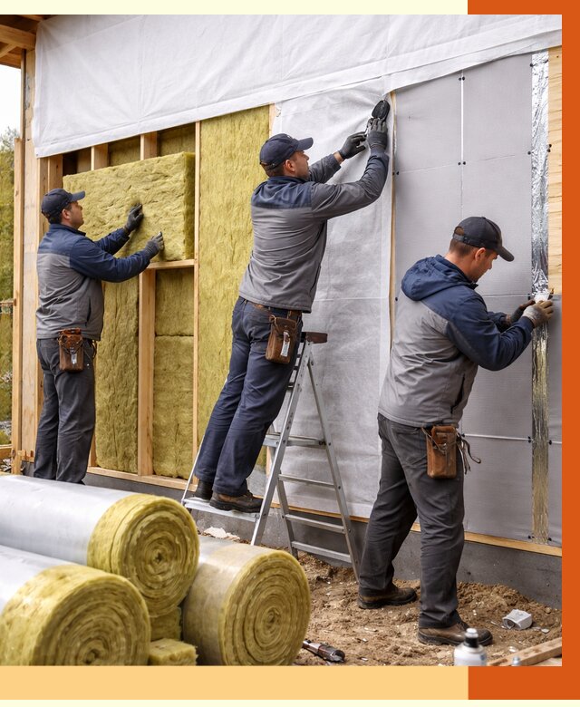 Утепление каркасного дома в ессентуках от 4283 руб./м2 — профессионально | ТепломастерСсн