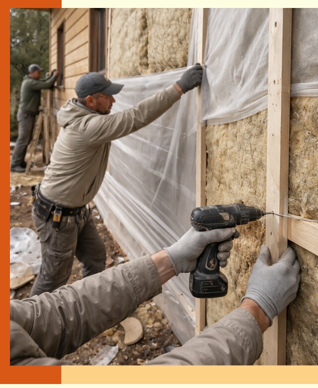 Утепление дома из бруса в ессентуках качественно и долговечно