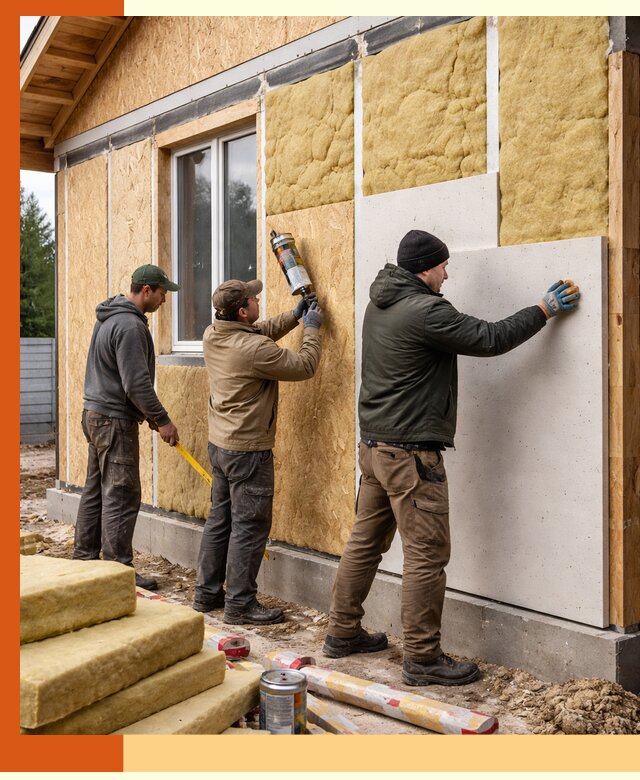 Профессиональное утепление дома из SIP-панелей в ессентуках