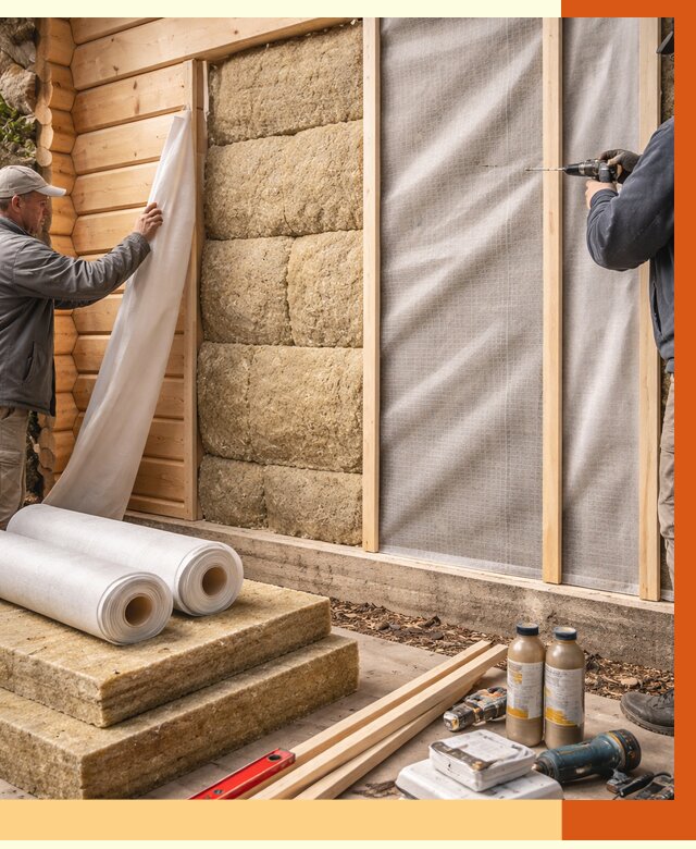 Утепление дома из минибруса в ессентуках от 4589 руб/м2 — заказать профессионально | ТепломастерСсн