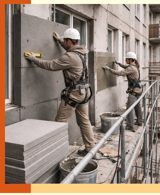 Утепление квартиры снаружи под ключ в ессентуках