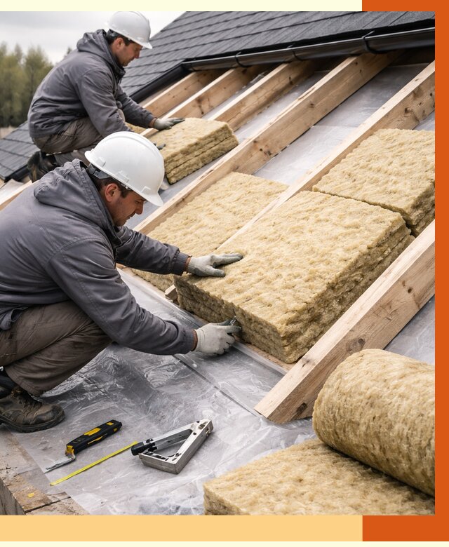 Утепление крыши в ессентуках от 1886 руб./м2 — комплексное утепление кровли | ТепломастерСсн