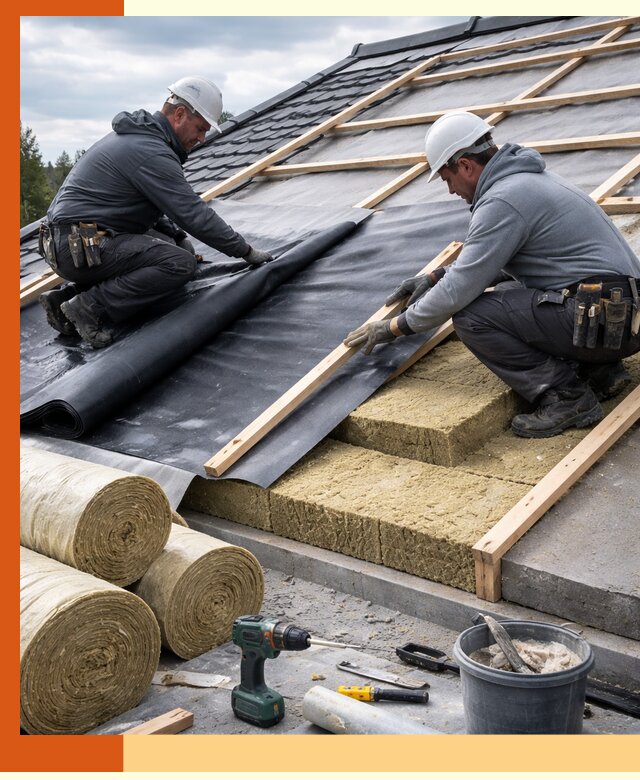 Утепление крыши снаружи в ессентуках: профессиональная теплоизоляция