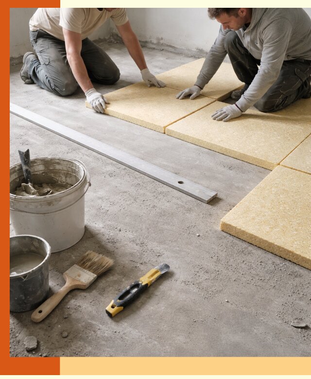 Утепление бетонного пола в ессентуках профессионально и недорого