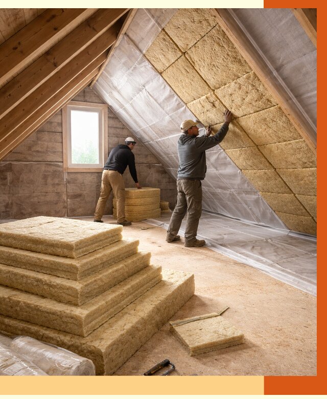 Утепление мансарды в ессентуках от 2549 руб/м2 — комплексно и под ключ | ТепломастерСсн