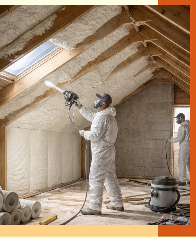 Утепление мансарды ППУ в ессентуках от 2804 руб./м² — заказать под ключ | ТепломастерСсн