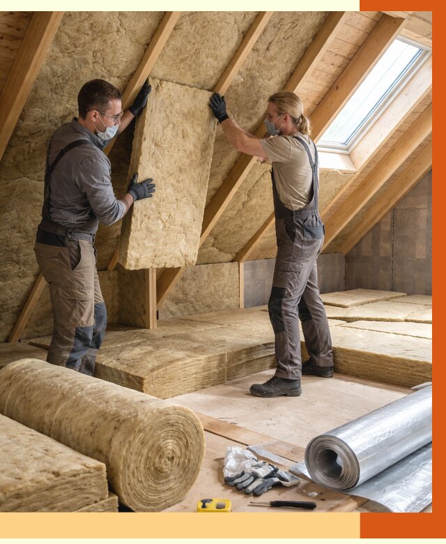 Утепление мансарды минватой в ессентуках от 4283 руб./м2 — монтаж и пароизоляция | ТепломастерСсн