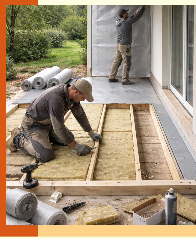 Утепление террасы в ессентуках — тепло и защита круглогодично