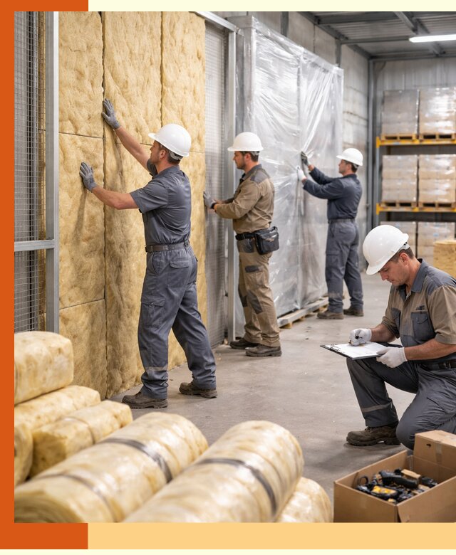 Утепление склада готовой продукции в ессентуках качественно и быстро