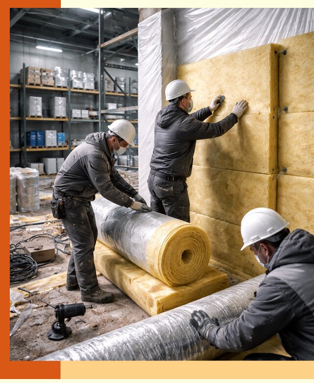 Утепление склада химсырья в ессентуках: безопасная и эффективная изоляция