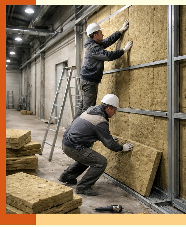 Утепление цеха под ключ в ессентуках с гарантией качества