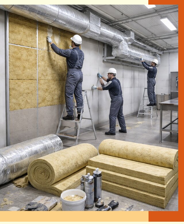 Утепление пищевого цеха в ессентуках от 12746 руб./м² — комплексно под ключ | ТепломастерСсн