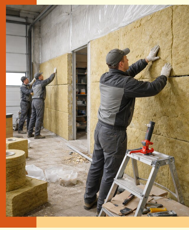 Утепление автосервиса и мастерских в ессентуках качественно и надёжно