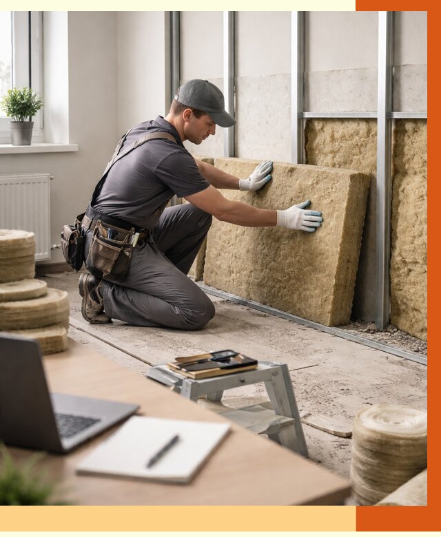 Утепление офиса в ессентуках от 4589 руб/м2 — комплексное утепление офиса под ключ | ТепломастерСсн