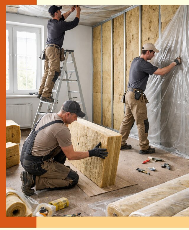 Утепление офисных помещений под ключ в ессентуках