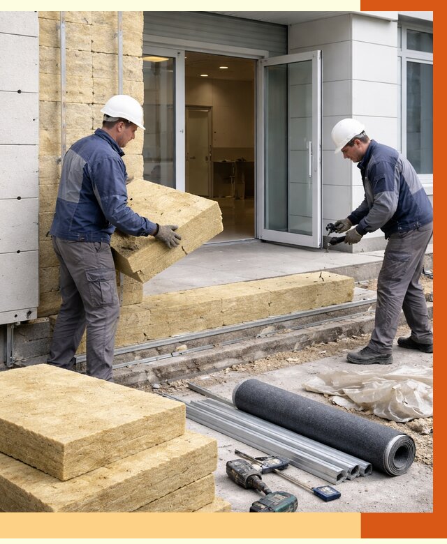 Утепление медицинского центра в ессентуках под ключ от 12746 руб./м² | ТепломастерСсн