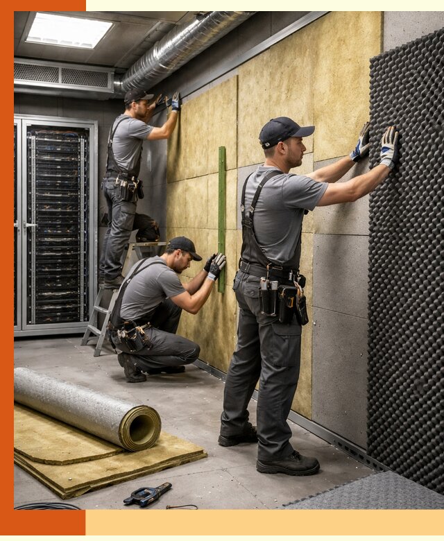 Утепление серверной комнаты профессионально в ессентуках