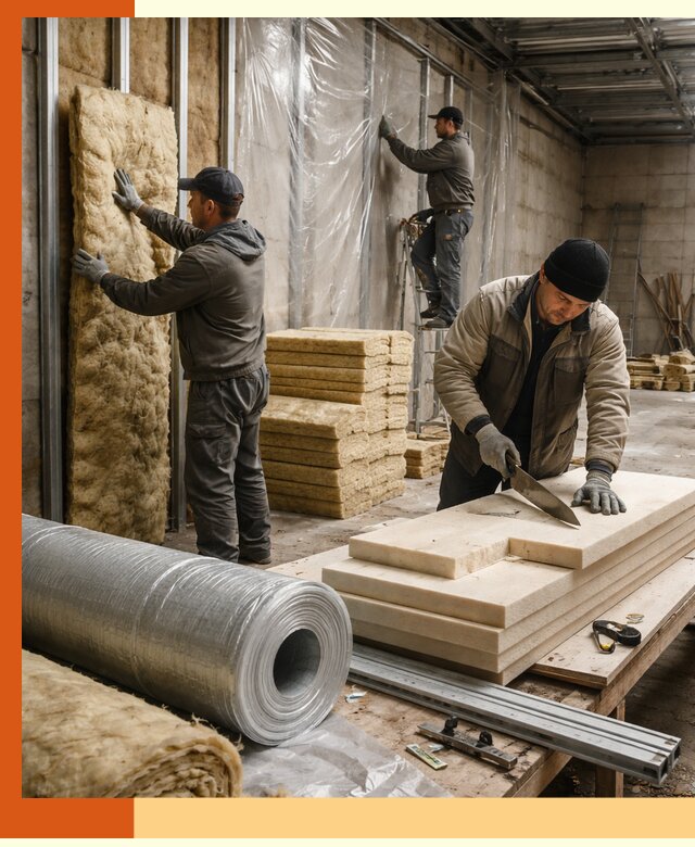 Утепление торгового склада в ессентуках с энергоэффективными решениями