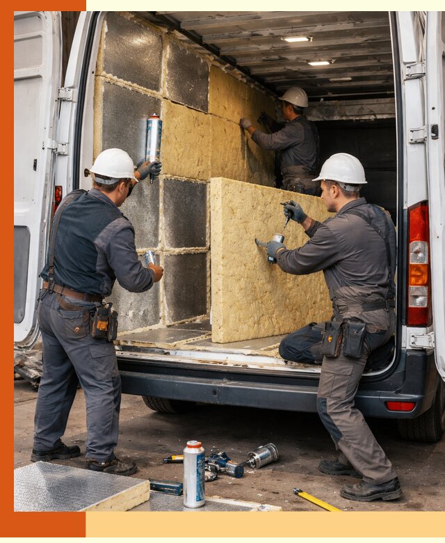 Утепление фургона-рефрижератора в ессентуках для сохранения температуры