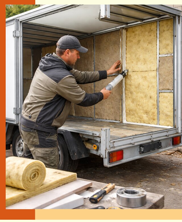 Профессиональное утепление прицепа в ессентуках для любых условий