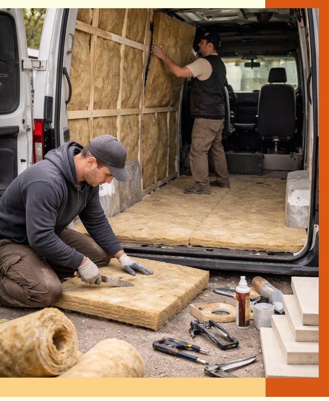 Утепление кемпера в ессентуках под ключ от 12236 руб. — профессионально | ТепломастерСсн