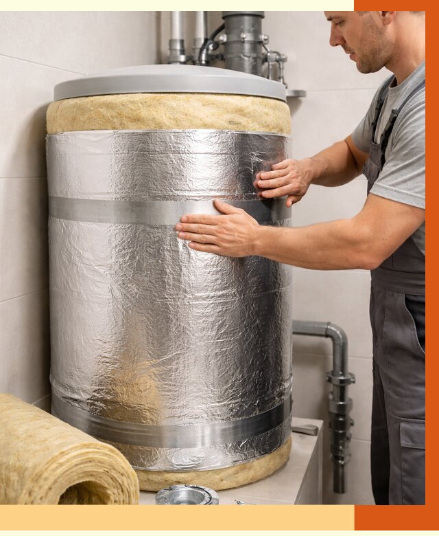 Утепление бойлера в ессентуках от 4589 руб. под ключ | Утепление ППУ | ТепломастерСсн