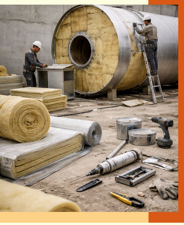 Утепление резервуара с топливом в ессентуках от 28042 руб. под ключ | ТепломастерСсн