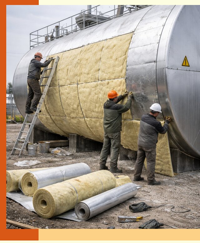 Утепление резервуаров с топливом в ессентуках надежно и экономично