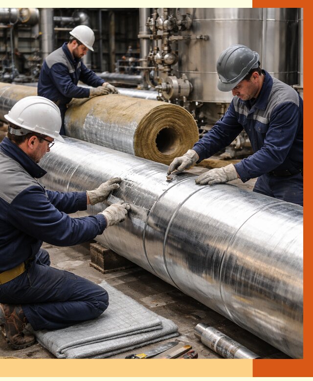 Утепление технологического оборудования в ессентуках от 4283 руб. за м2 | ТепломастерСсн