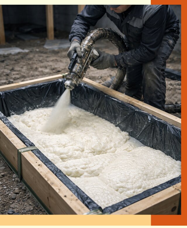 Заливка ППУ в формы в ессентуках от 2549 руб. — утепление форм под ключ | ТепломастерСсн