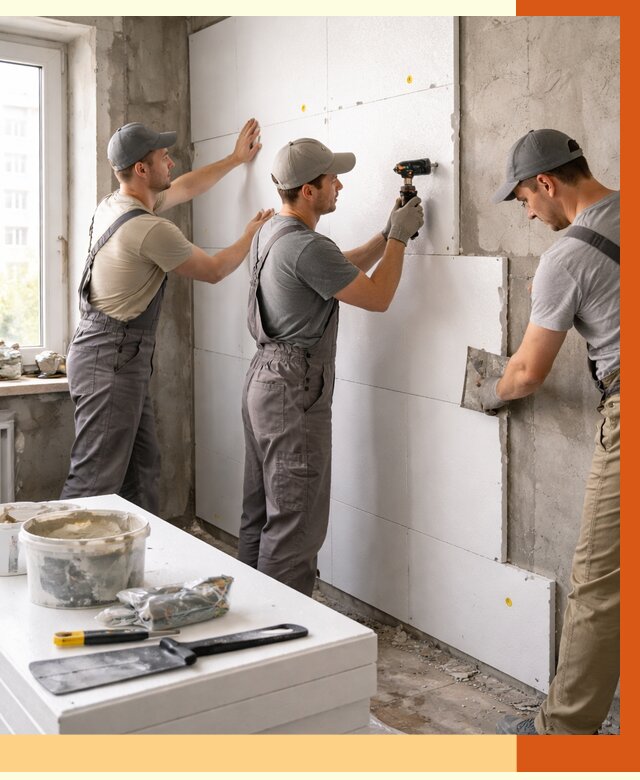 Утепление пенопластом домов и стен в ессентуках от 1886 руб. — ТепломастерСсн