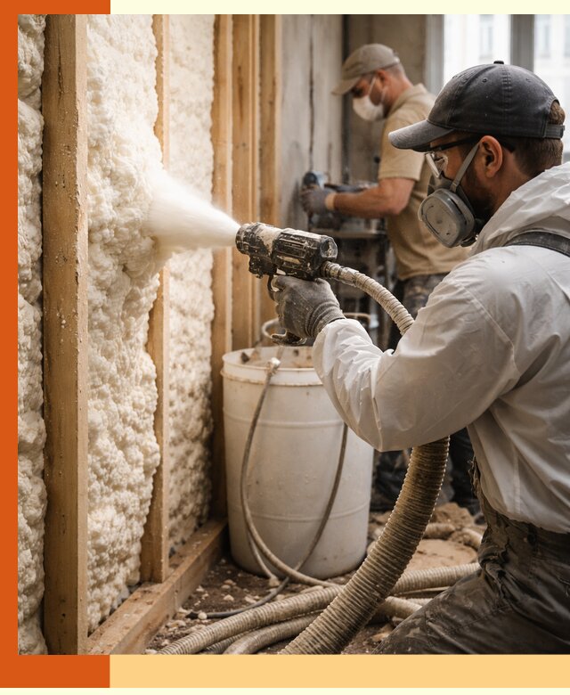 Утепление пеноизолом жилых и коммерческих объектов в ессентуках