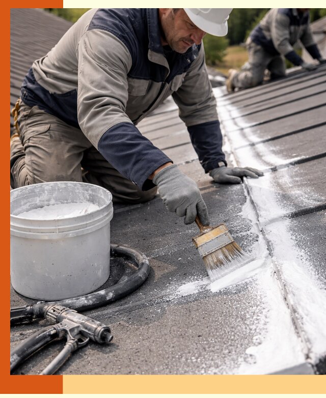 Утепление кровли жидкой теплоизоляцией в ессентуках