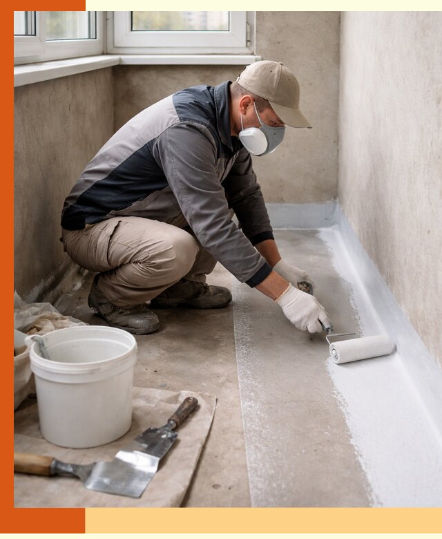 Утепление балкона жидкой теплоизоляцией в ессентуках