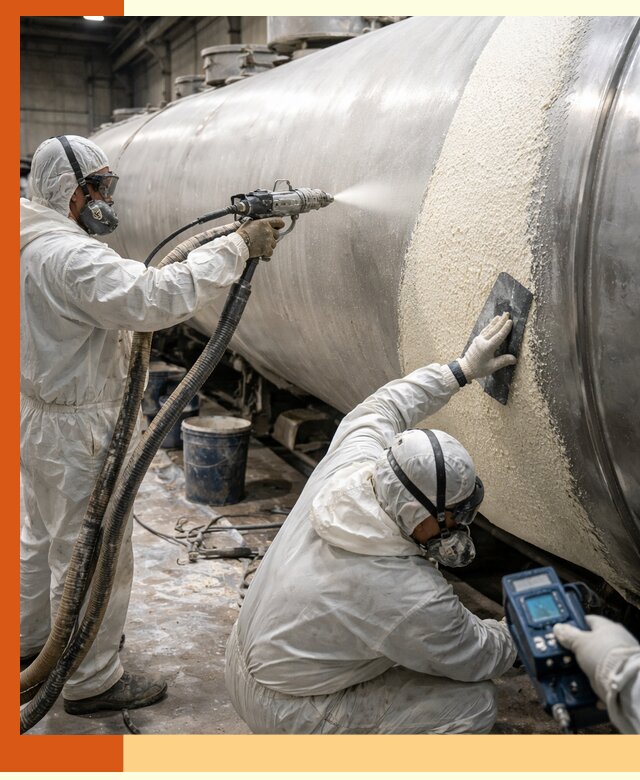 Утепление автоцистерн жидкой теплоизоляцией в ессентуках