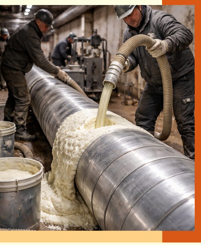 Утепление теплотрассы жидкой теплоизоляцией в ессентуках от 4283 руб. | ТепломастерСсн