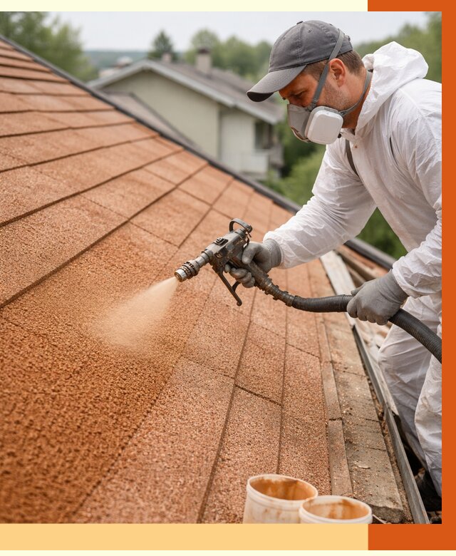 Утепление кровли жидкой пробкой в ессентуках от 2753 руб./м² под ключ | ТепломастерСсн