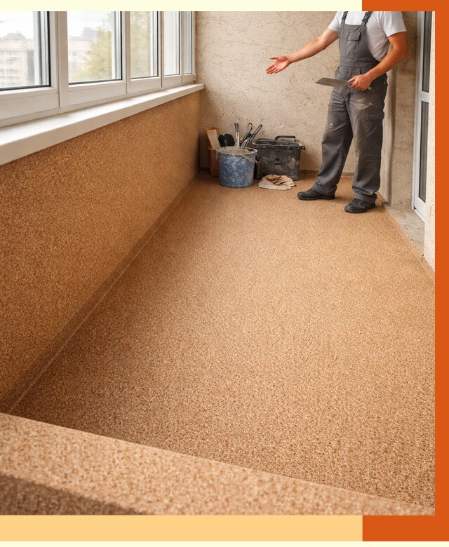 Утепление балкона жидкой пробкой в ессентуках от 3722 руб/м² под ключ | ТепломастерСсн