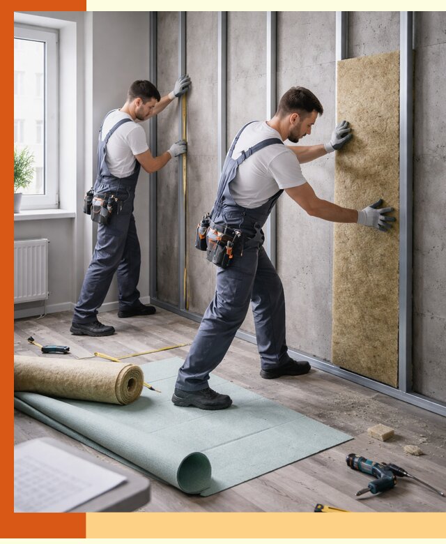 Шумоизоляция квартиры под ключ в ессентуках — профессионально и гарантированно