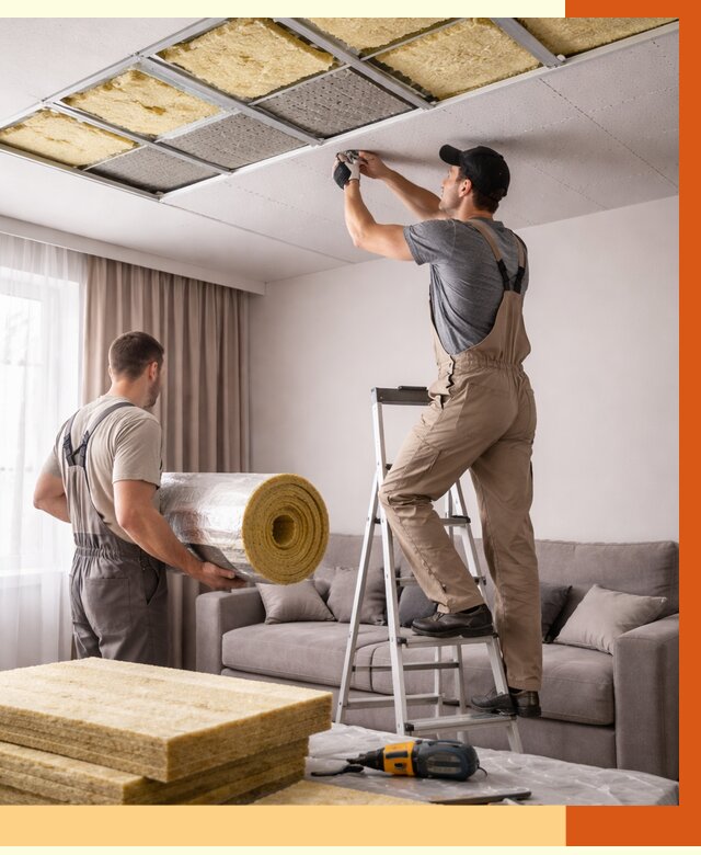 Шумоизоляция потолка в ессентуках от 2294 руб. под ключ | Профессионально — ТепломастерСсн