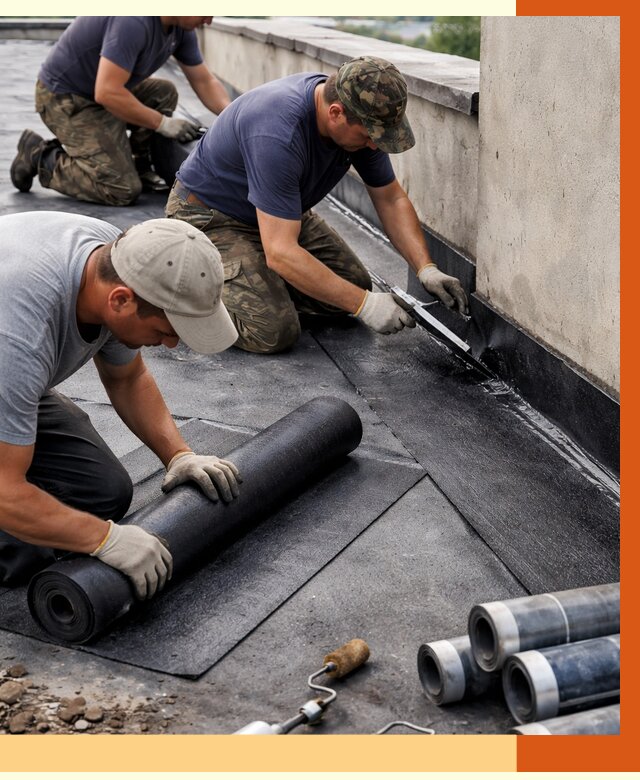 Гидроизоляция кровли в ессентуках от 4589 руб. — профессиональная гидроизоляция крыши | ТепломастерСсн