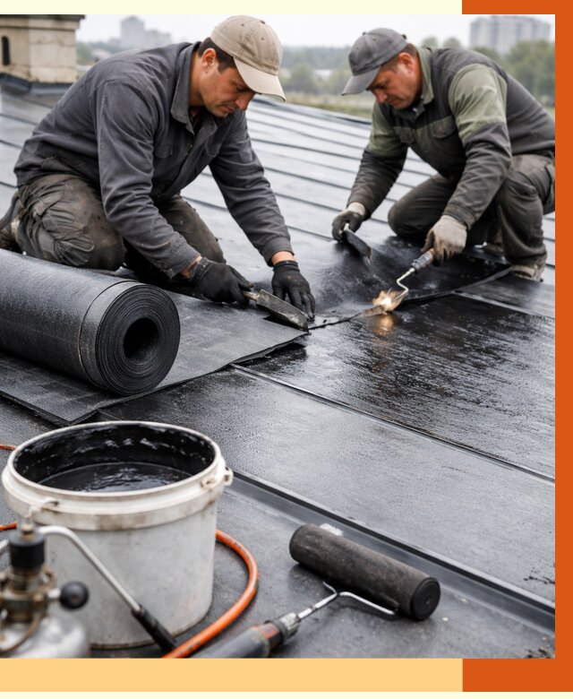 Гидроизоляция фальцевой кровли в ессентуках от 7648 руб. под ключ | ТепломастерСсн
