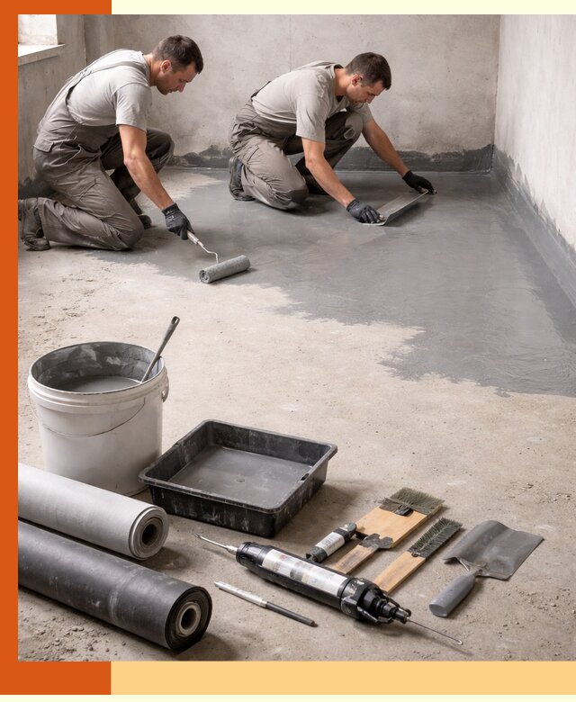 Гидроизоляция пола в ессентуках — надежная защита от влаги и протечек