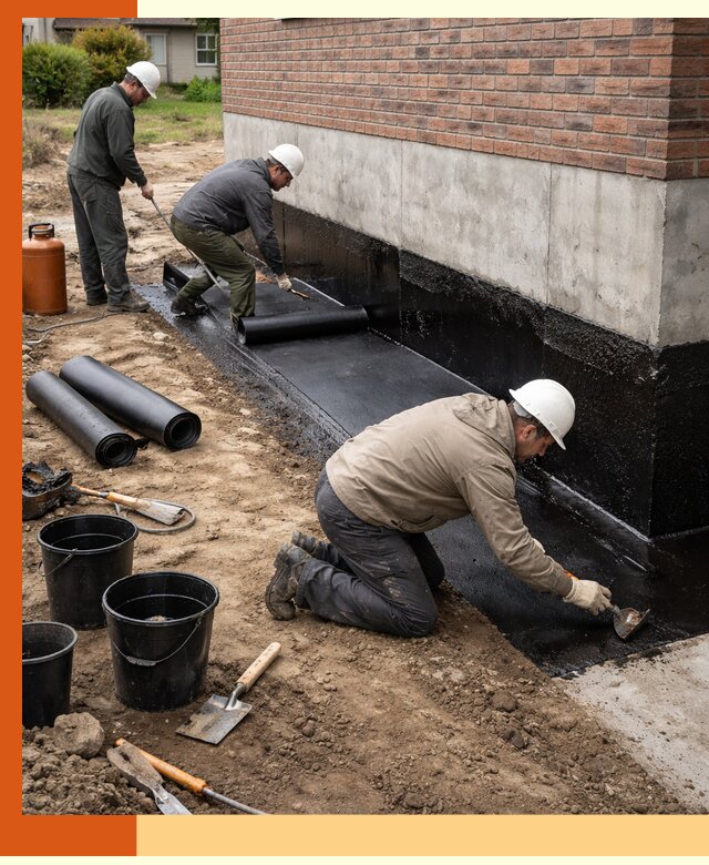 Гидроизоляция фундамента в ессентуках: надежная защита строений