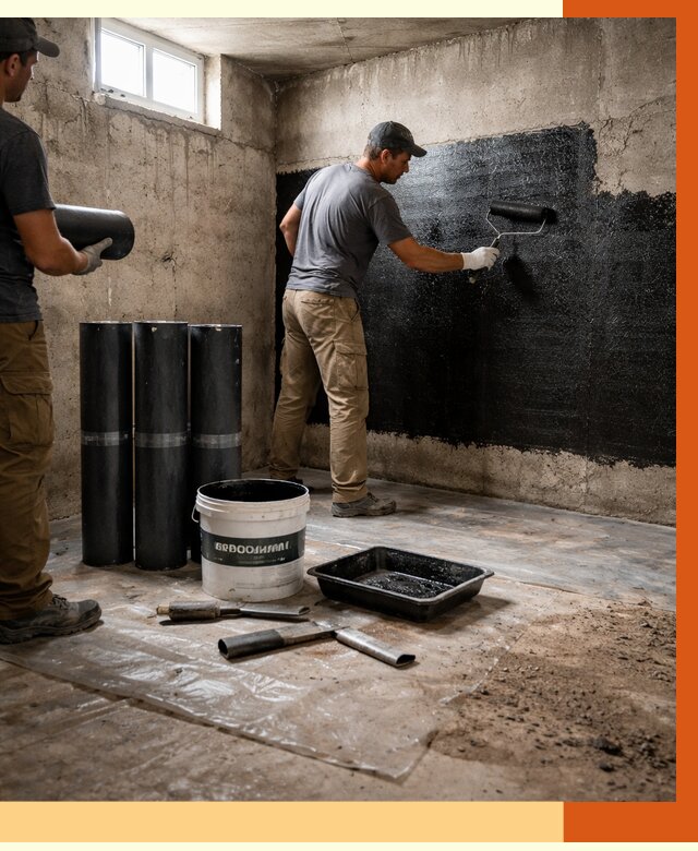 Гидроизоляция подвала в ессентуках от 3569 руб. под ключ | Профессионально — ТепломастерСсн