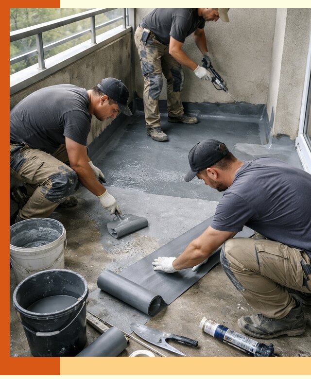 Гидроизоляция балкона в ессентуках: надежная защита от протечек