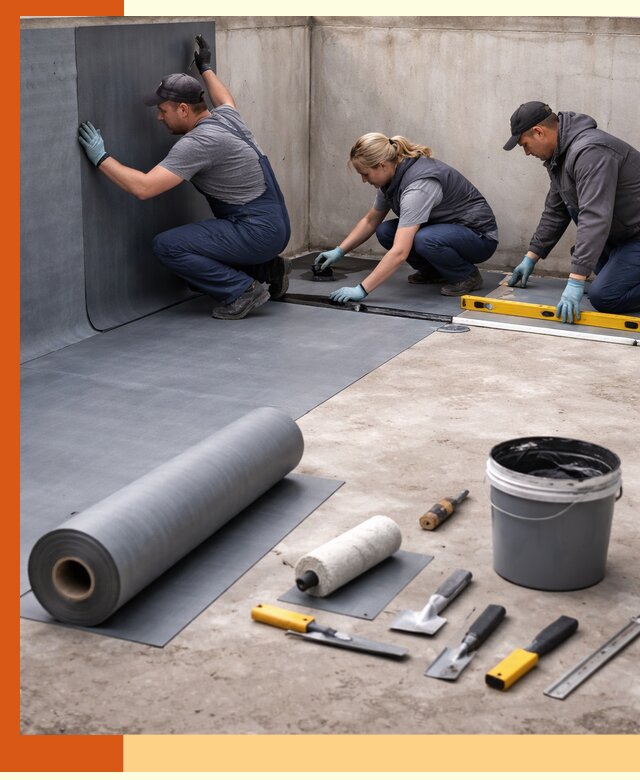 Гидроизоляция бассейна под ключ в ессентуках — надежная защита и герметизация