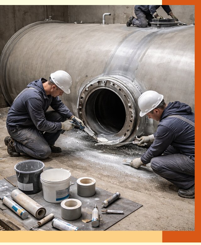 Гидроизоляция резервуара с топливом в ессентуках от 76478 руб. под ключ | ТепломастерСсн